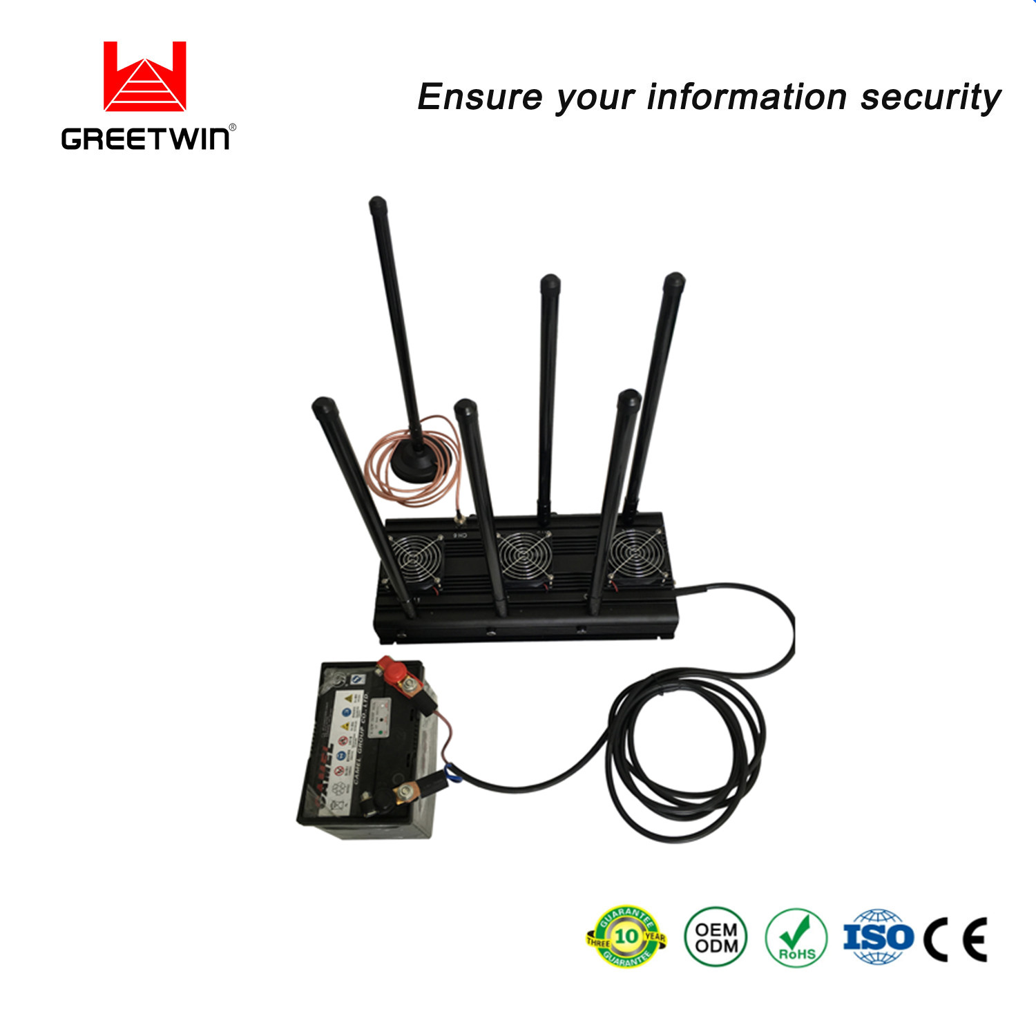 Bloqueo modificado para requisitos particulares de Lojack de Bluetooth de la emisión de la señal de 8 frecuencias Surpport 2G 3G 4G 5G WIFI