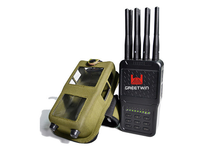 700-5850MHz 8 Antenas Emisión de señal de teléfono móvil Amplia gama de interferencias de frecuencia