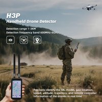 Detector de drones y ubicación de 600MHz-6GHz 1-3 km