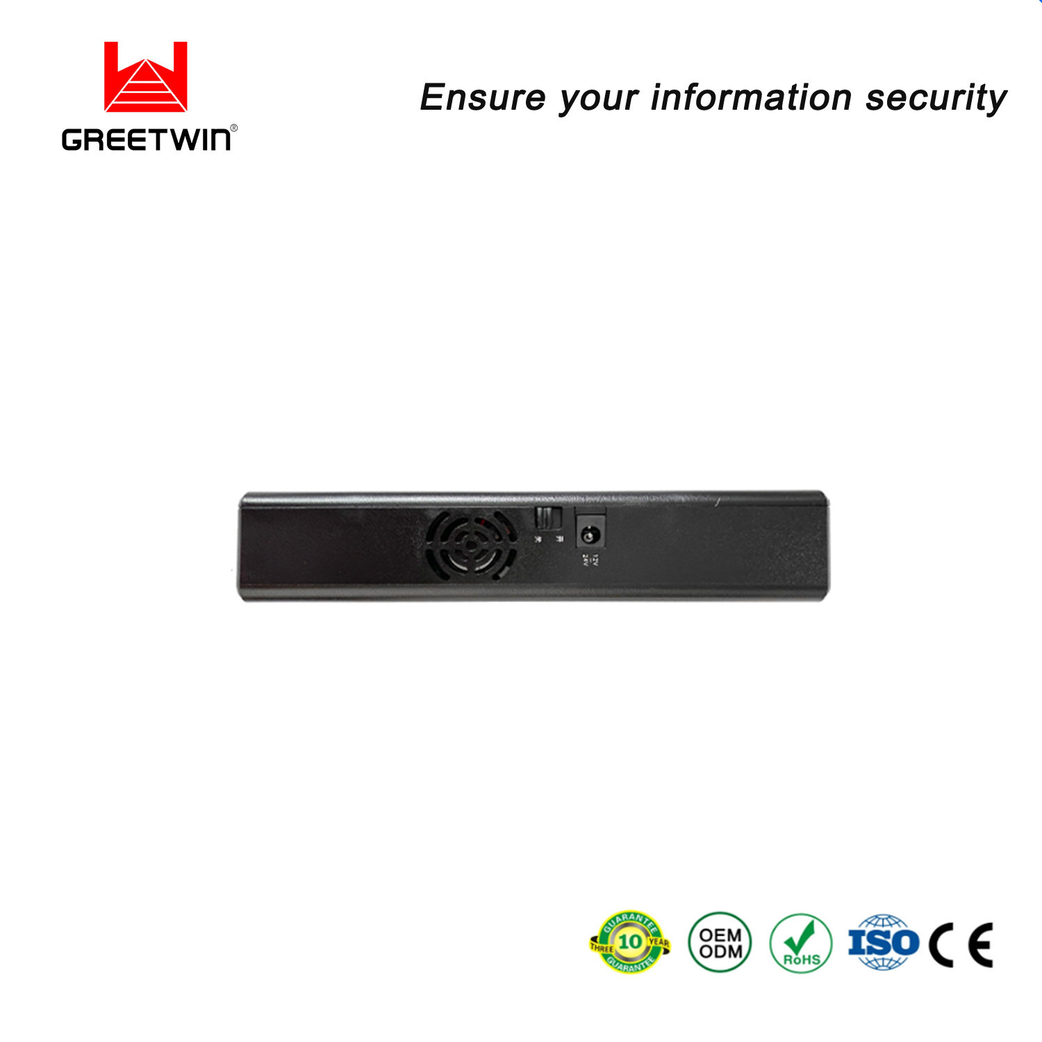 CDMA GSM 5200mAH Enrutador inalámbrico Jammer Bluetooth 5.8GHz 2.4GHz