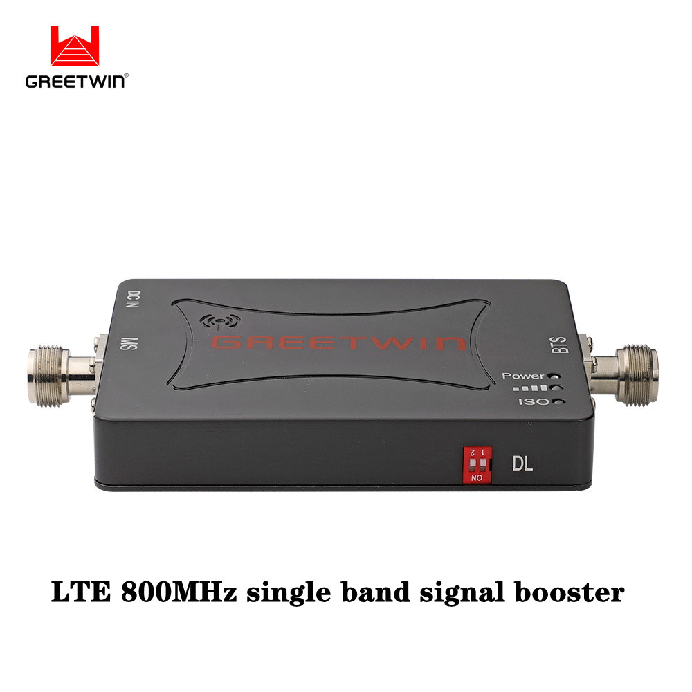 Amplificador de señal IP40 20dBm Gsm banda única Lte 800MHz