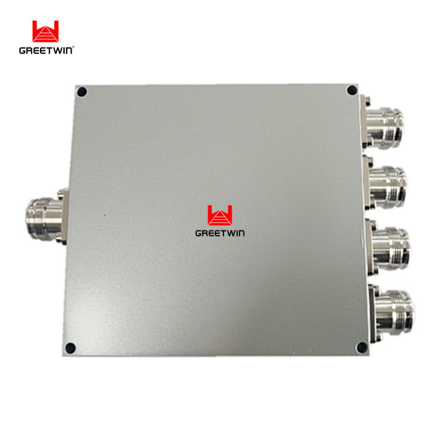 Acoplador híbrido divisor de potencia de 4 vías 600-6000MHz 50W IP65 RF