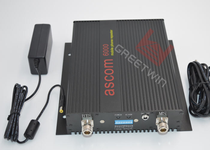 Amplificadores de presión G/M 900MHz WCDMA 2100MHz de la señal del teléfono celular de la banda dual del poder 23dBm