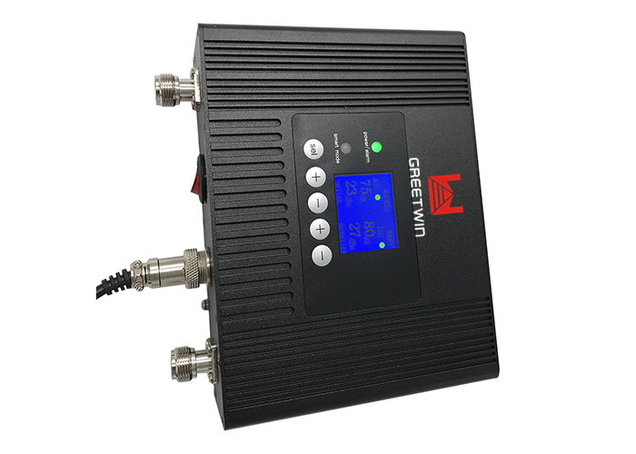 Repetidor 23dBm 900MHz 1800MHz del teléfono celular de la banda dual de la pantalla LCD con control del ALC
