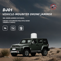 Jammer montado en el vehículo anti-drone Antena direccional Equipo de escudo de drones de drones