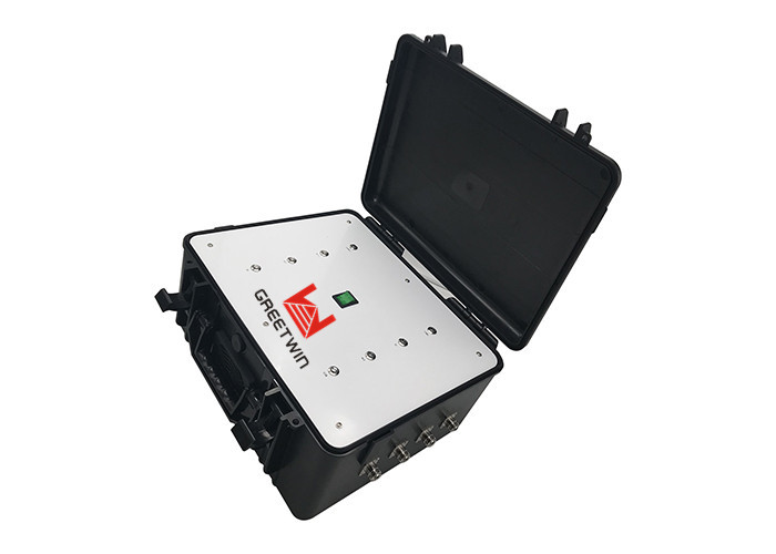 Sistema de enfriamiento de bandas múltiples GSM, WIFI, emisión de señal de teléfono de alta potencia ajustable