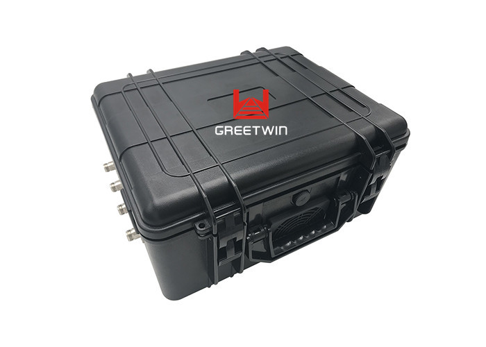 8 canales GPS, Lojack, 2G, 3G, 4G, WIFI, control Romote portátil Jammer de prisión
