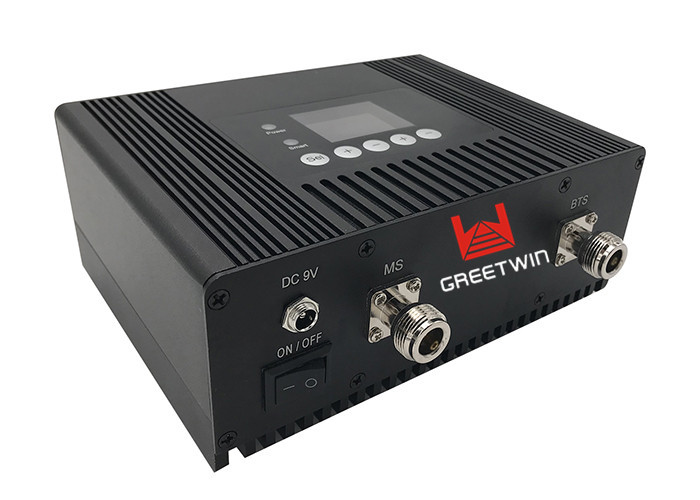 Repetidor 23dBm 900MHz 1800MHz del teléfono celular de la banda dual de la pantalla LCD con control del ALC