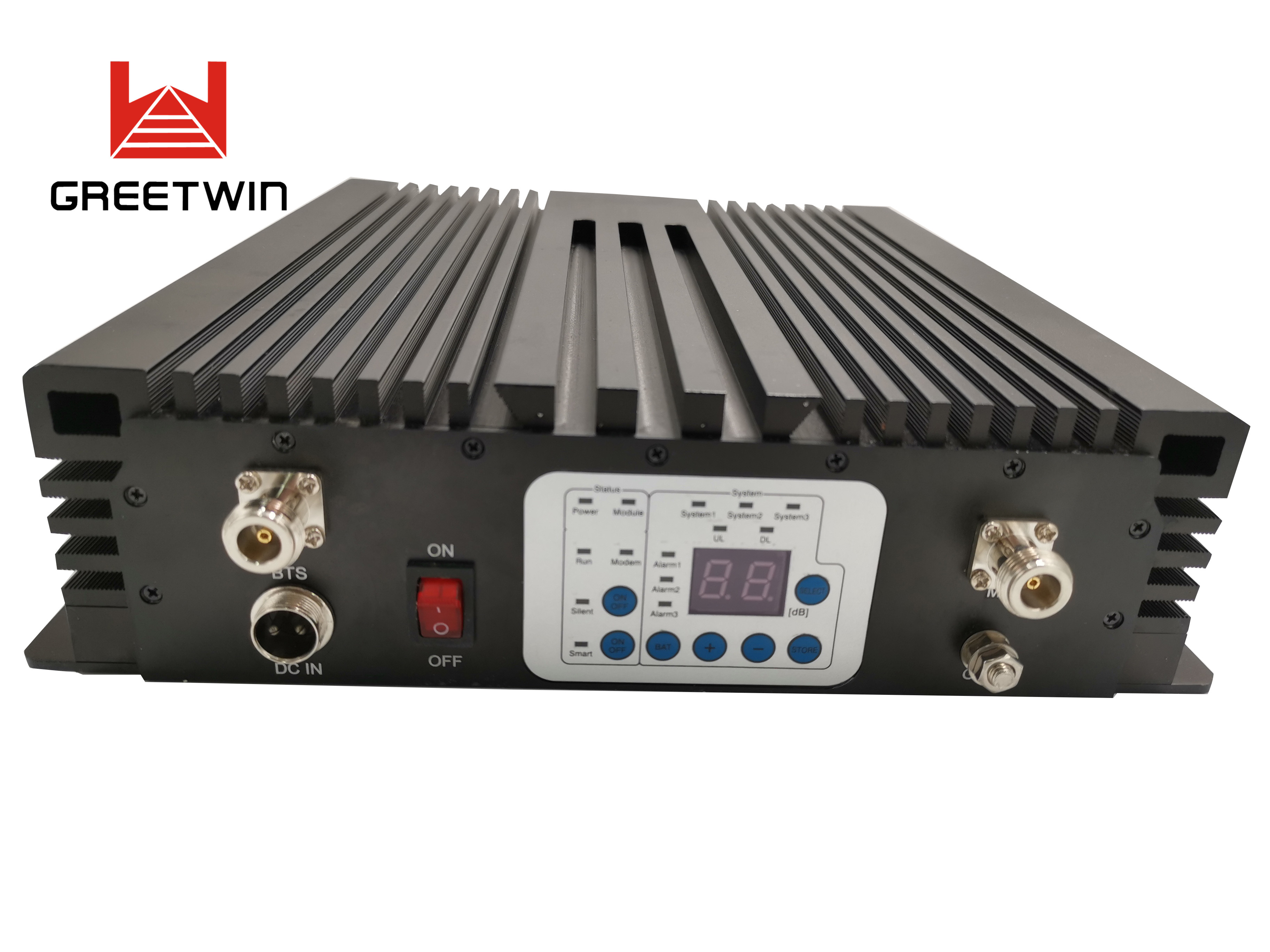 Tri repetidor digital ajustable de ancho de banda 2g 3g 4g LTE1800 WCDMA2100 LTE2600MHz