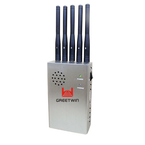 emisión portátil de bolsillo de la señal de 3G 4G con cinco canales y cinco antenas