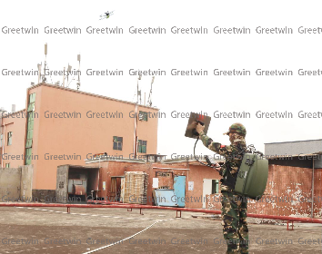 Jammer direccional anti drone Manpack