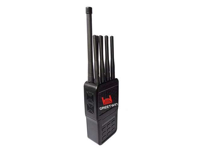 Emisión práctica de la señal de WIFI 2.4G 5.8G de 8 bandas, bloqueador de la señal del teléfono móvil de 3G 4G