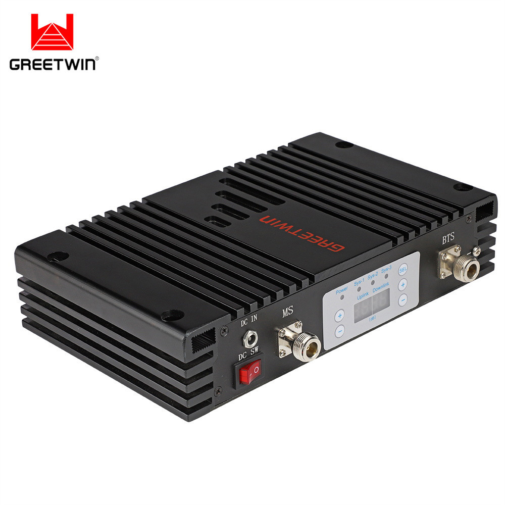 Amplificador de señal móvil 23dBm IP30 25W CDMA 2100MHz 0.01ppm